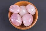 Natural Rose Quartz Crystal Tumbled Nuggets- 100 grams-3.5 ounces - .5 inch-1.5 inch Size- Roughly 7 pcs per bag
