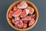 1 Pc Natural Red Jasper Nuggets- 100 grams-3.5 ounces - .5 inch-1.5 inch Size- Roughly 15 pcs per bag