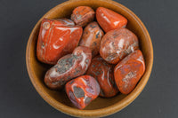 Natural Red Lightning Agate Nuggets- 100 grams-3.5 ounces - .5 inch-1.5 inch Size- Roughly 15 pcs per bag