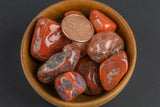 Natural Red Lightning Agate Nuggets- 100 grams-3.5 ounces - .5 inch-1.5 inch Size- Roughly 15 pcs per bag