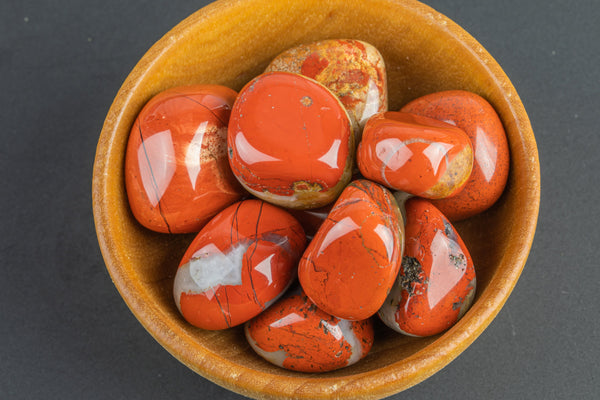 Natural Red Jasper Nuggets- 100 grams-3.5 ounces - .5 inch-1.5 inch Size- Roughly 15 pcs per bag