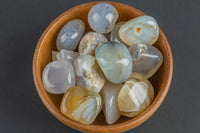 Natural Chalcedony Nuggets- 100 grams-3.5 ounces - .5 inch-1.5 inch Size- Roughly 15 pcs per bag