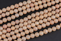 Natural DRUZY AGATE Beads- Champagne Multi Caste-- Round 8mm, 10mm, 12mm. Full 15.5 inch strand- AAA Quality Gemstone Beads