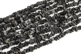 Natural Black Tourmaline Freeform - Approximately 10mm - Full 15.5 inch strand