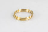Plain Gold Filled Ring, 14k Gold Filled Pinky or Thumb Ring, Made in USA, Thin Gold Ring, 14k Gold Ring,Simple Gold Ring,Stack Gold Ring
