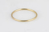 Plain Gold Filled Ring, 14k Gold Filled Pinky or Thumb Ring, Made in USA, Thin Gold Ring, 14k Gold Ring,Simple Gold Ring,Stack Gold Ring