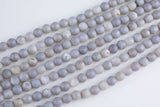 DRUZY AGATE Beads-- Mystic- 8mm, 10mm, 12mm. Full 15.5 inch strand AAA Quality