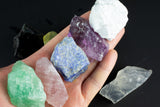 10 Chunky Chakra Stones Set (X-Large): 10 Natural Stones (Healing Stones, Rough Stones, Healing Crystals)