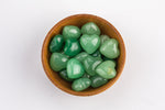 1 Pc Natural Green Aventurine Heart Shaped Healing Stones Gemstone Hearts Healing Stones-15mm- .5 inches