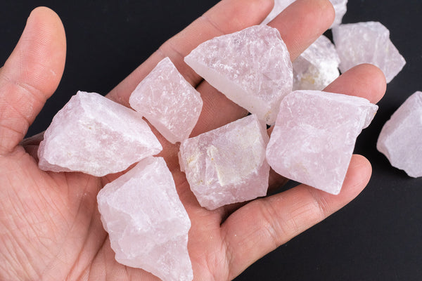 1 Pc Natural Rose Quartz Rough Nuggets- 100 grams-3.5 ounces - 1.5 inch-2.5 inch Size