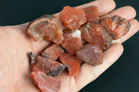 Raw Carnelian Stone - Raw Crystals - Raw Carnelian Stone - Rocks Geodes - Healing Crystals & Stones - Sacral Chakra Gemstone Rough Lot