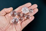 1 Pc Clear Crystal Quartz Stone Sphere- Assorted Sizes