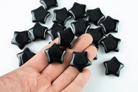 Natural Onyx Star Gemstone Star- 25mm- Large