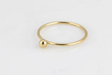 Ball Gold Filled Ring- 14k Gold Filled Ring, Made in USA, Thin Gold Ring, 14k Gold Ring,Simple Gold Ring,Stack Gold Ring-