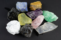 10 Chunky Chakra Stones Set (X-Large): 10 Natural Stones (Healing Stones, Rough Stones, Healing Crystals)