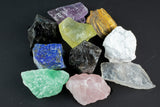 10 Chunky Chakra Stones Set (X-Large): 10 Natural Stones (Healing Stones, Rough Stones, Healing Crystals)