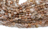 Natural Rutilated Quartz Nuggets Beads -16 Inch strand - Wholesale pricing AAA Quality- Full 16 inch strand Gemstone Beads