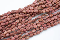 Natural Rhodonite Nuggets Beads -16 Inch strand - Wholesale pricing AAA Quality- Full 16 inch strand Gemstone Beads