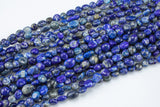 Natural Lapis Nuggets Beads -16 Inch strand - Wholesale pricing AAA Quality- Full 16 inch strand Gemstone Beads