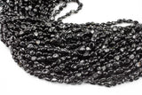 Natural Black Tourmaline Nuggets Beads -16 Inch strand - Wholesale pricing AAA Quality- Full 16 inch strand Gemstone Beads