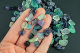 Rainbow Fluorite Tumbled Stone - .5-0.8 size