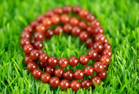 Carnelian Bracelet AAA 8mm Round Stretchy String Bracelet Natural Carnelian Bracelet 8 mm - AAA Quality Chakra Bracelets Pre-charged