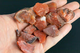 Raw Carnelian Stone - Raw Crystals - Raw Carnelian Stone - Rocks Geodes - Healing Crystals & Stones - Sacral Chakra Gemstone Rough Lot