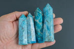 1 Pc Natural Apatite Obelisk Tower Point wand healing crystal Towers