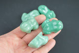 Green Aventurine Stone Frog Figurine