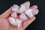 1 pc Medium Rough Natural Rose Quartz Chunks Gemstone- 1-2 inch