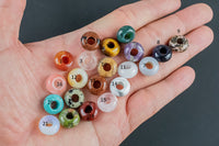 Gemstone Pi Stone 14 mm Donut- 5mm hole