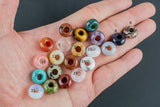 Gemstone Pi Stone 14 mm Donut- 5mm hole