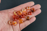 Carnelian Pi Stone 14 mm Donut Pre-charged