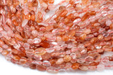 Natural Strawberry Quartz Nuggets Beads - Around 8x10mm in dimensions -16 Inch strand - Wholesale pricing Gemstone Beads