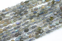 Natural Labradorite Nuggets Beads -16 Inch strand - Wholesale pricing AAA Quality- Full 16 inch strand Gemstone Beads