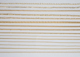 3mm Extender Curb Chain 18K PVD ION Plated Gold Plated Chain