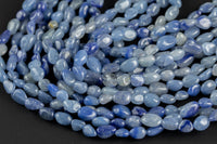 Natural Blue Aventurine Nuggets Beads - Around 5x8mm in dimensions -16 Inch strand - Wholesale pricing Gemstone Beads