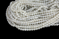 Natural Mystic Cream Agate/ Chalcedoney, Faceted Round sizes 4mm, 6mm, 8mm, 10mm, 12mm-Full Strand 15.5 inch Strand Gemstone Beads