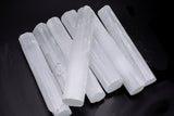 1 Pc EXTRA LARGE THICK Selenite wand (about 6") extra large thick - Crystal Wand Healing Crystals Protection Crystal Removes Negative Energy