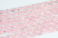 Rose Quartz Puffy Oval Beads Approx 17x12mm Full Strand 15.5 Inches Long AAA Quality