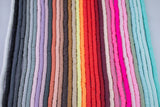 African Vinyl Beads 8mm BEAUTIFUL Soft AFRICAN Colored VINYL Heishi beads Clay Disc - 16 inch strand - Assorted Colors