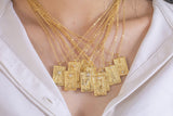 Tarot Cards Necklace Gold Tarot Card Tarot Deck Handmade Jewelry 14k GF