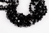 Black Onyx Cube Beads 1 strand 8mm about 34 beads per strand 15.5" strands