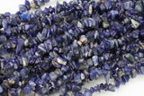 30"-32" Natural Sodalite Chips Beads 6mm - 8mm - 32 inch Strand Gemstone Beads