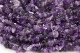 30"-32" Natural Amethyst Chips Beads 6mm - 8mm - 32 inch Strand Gemstone Beads