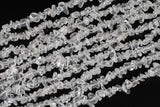 30"-32" Natural Rock Quartz Crystal Chips Beads 6mm - 8mm - 32 inch Strand Gemstone Beads