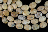 Natural Yellow Opal- Puffy Oval- Full 15.5 Inch Strand AAA Quality Gemstone Beads- 18x24mm