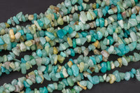 30"-32" Natural Amazonite Chips Beads 6mm - 8mm - 32 inch Strand Gemstone Beads