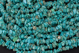 30"-32" Turquoise Chips Beads 6mm - 8mm - 32 inch Strand Gemstone Beads