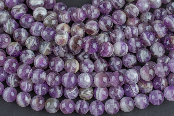 Natural Cape AMETHYST Gemstone Beads Round 10mm-Full Strand 15.5 inch Strand Smooth Gemstone Beads